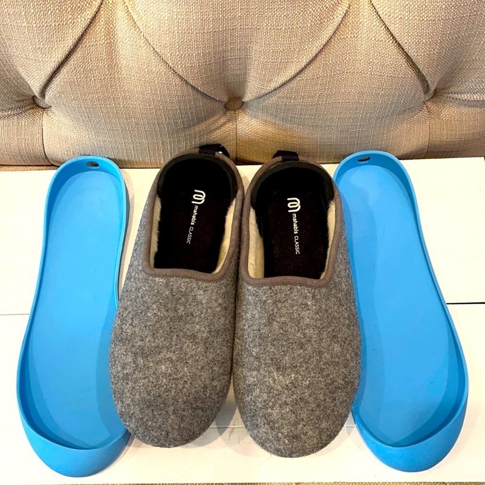 Mahabis Classic Slippers Removable Rubber Soles - Picture 2 of 7